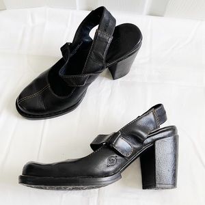 Born leather heels